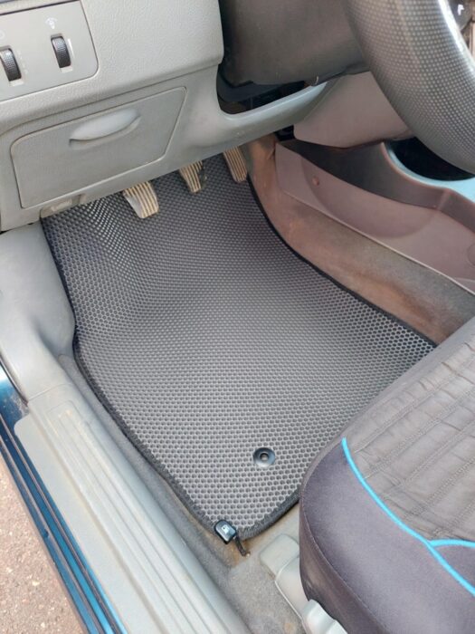 EVA (Эва) коврик для Nissan X-Trail 2 поколение дорест/рест (T31) 2007-2015 внедорожник 5 дверей ЛЕВЫЙ РУЛЬ